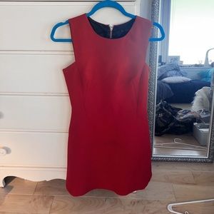 Zara red dress